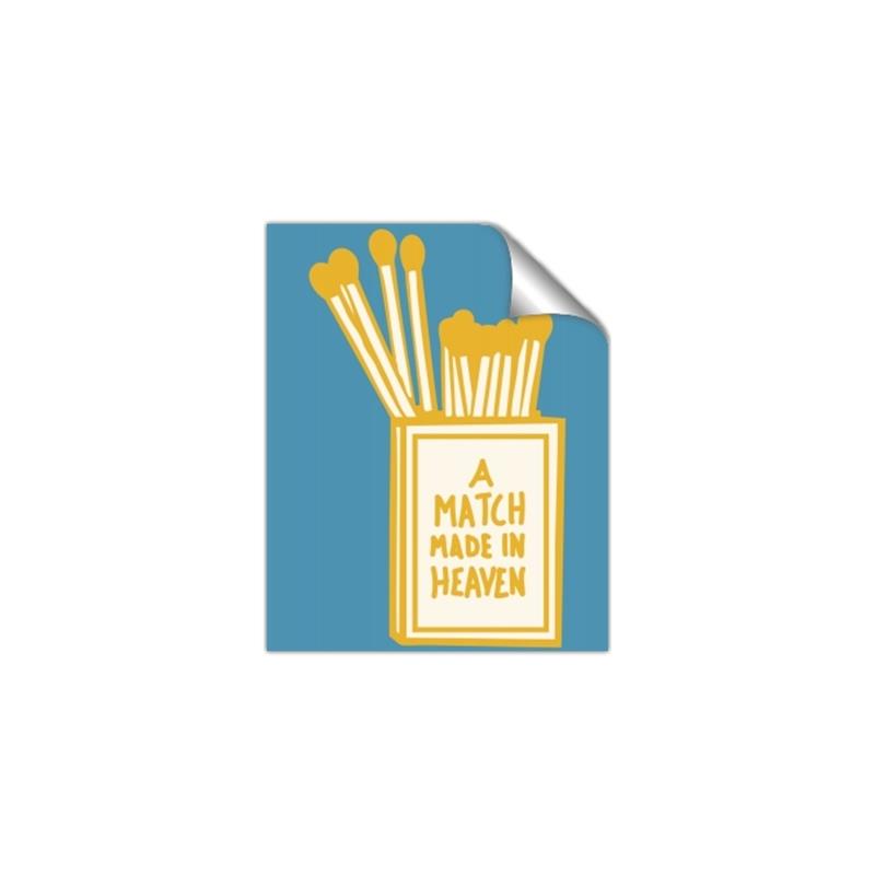 Picture of A Match May in Heaven Poster _GroupedProduct_Rectangle_Portrait_Unframed_Print_Only_
