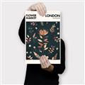 Picture of Flower Market London Poster _GroupedProduct_Rectangle_Portrait_Canvas_