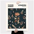 Picture of Flower Market London Poster _GroupedProduct_Rectangle_Portrait_Canvas_