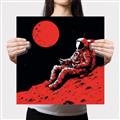 Picture of Retro Moonwalk Poster _GroupedProduct_Square_Canvas_