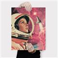 Picture of Astronaut in Space _GroupedProduct_Rectangle_Portrait_Canvas_