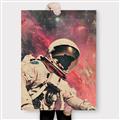 Picture of Astronaut in  Space _GroupedProduct_Rectangle_Portrait_Canvas_