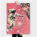 Picture of Astronaut in  Space _GroupedProduct_Rectangle_Portrait_Canvas_