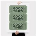 Picture of Good Times Poster _GroupedProduct_Rectangle_Portrait_Canvas_