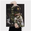 Picture of Untamed Spaceman _GroupedProduct_Rectangle_Portrait_Canvas_