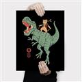 Picture of Catana T-Rex _GroupedProduct_Rectangle_Portrait_Canvas_