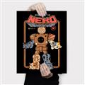 Picture of Robo Neko Cat Poster _GroupedProduct_Rectangle_Portrait_Canvas_