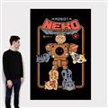 Picture of Robo Neko Cat Poster _GroupedProduct_Rectangle_Portrait_Canvas_