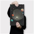 Picture of Abstract Space Poster _GroupedProduct_Rectangle_Portrait_Canvas_