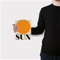 Picture of Sun Typography Poster _GroupedProduct_Rectangle_Portrait_Canvas_