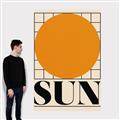 Picture of Sun Typography Poster _GroupedProduct_Rectangle_Portrait_Canvas_