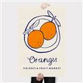 Picture of Food Art - Oranges Valencia Fruit Market _GroupedProduct_Rectangle_Portrait_Canvas_