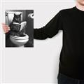 Picture of Plus Size Kitty on the Loo _GroupedProduct_Rectangle_Portrait_Canvas_