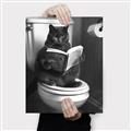 Picture of Plus Size Kitty on the Loo _GroupedProduct_Rectangle_Portrait_Canvas_