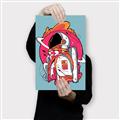 Picture of Space Explorer Poster _GroupedProduct_Rectangle_Portrait_Canvas_