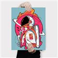Picture of Space Explorer Poster _GroupedProduct_Rectangle_Portrait_Canvas_