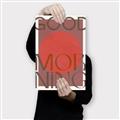 Picture of Good Morning Typography Poster _GroupedProduct_Rectangle_Portrait_Canvas_