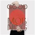 Picture of Good Morning Typography Poster _GroupedProduct_Rectangle_Portrait_Canvas_