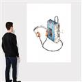 Picture of Retro Walkman Poster _GroupedProduct_Rectangle_Portrait_Canvas_