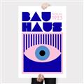Picture of Bauhaus Eye Poster _GroupedProduct_Rectangle_Portrait_Canvas_