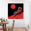 Picture of Retro Moonwalk Poster _GroupedProduct_Square_Canvas_
