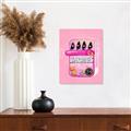 Picture of Sardines Tin Can Pink _GroupedProduct_Rectangle_Portrait_Canvas_
