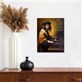 Picture of Old Vinyl Sounds Better Typography Poster _GroupedProduct_Rectangle_Portrait_Canvas_