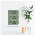 Picture of Good Times Poster _GroupedProduct_Rectangle_Portrait_Canvas_