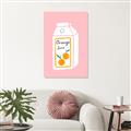 Picture of Orange Juice Poster _GroupedProduct_Rectangle_Portrait_Canvas_