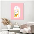 Picture of Orange Juice Poster _GroupedProduct_Rectangle_Portrait_Canvas_