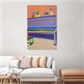 Picture of Retro Style Piano _GroupedProduct_Rectangle_Portrait_Canvas_