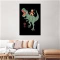 Picture of Catana T-Rex _GroupedProduct_Rectangle_Portrait_Canvas_