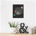 Picture of Abstract Space Poster _GroupedProduct_Rectangle_Portrait_Canvas_