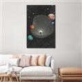 Picture of Abstract Space Poster _GroupedProduct_Rectangle_Portrait_Canvas_