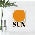 Picture of Sun Typography Poster _GroupedProduct_Rectangle_Portrait_Canvas_