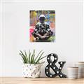 Picture of Retro Spaceman Poster _GroupedProduct_Rectangle_Portrait_Canvas_