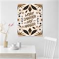 Picture of Work Smarter Not Harder Typography Poster _GroupedProduct_Rectangle_Portrait_Canvas_