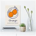 Picture of Food Art - Oranges Valencia Fruit Market _GroupedProduct_Rectangle_Portrait_Canvas_