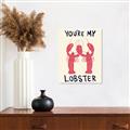 Picture of You are My Lobster Poster _GroupedProduct_Rectangle_Portrait_Canvas_