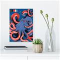 Picture of Tentacle Whirl Poster _GroupedProduct_Rectangle_Portrait_Canvas_