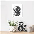 Picture of Vintage Diver Poster _GroupedProduct_Rectangle_Portrait_Canvas_