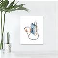 Picture of Retro Walkman Poster _GroupedProduct_Rectangle_Portrait_Canvas_