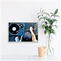 Picture of Music Dj Set  _GroupedProduct_Rectangle_Landscape_Canvas_Framed_