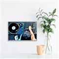 Picture of Music Dj Set  _GroupedProduct_Rectangle_Landscape_Canvas_Framed_