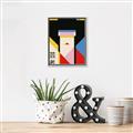Picture of Geisha Girl Retro Poster _GroupedProduct_Rectangle_Portrait_Canvas_Framed_
