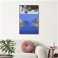 Picture of Misty Blue Horizon _GroupedProduct_Rectangle_Portrait_Canvas_Framed_