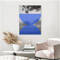 Picture of Misty Blue Horizon _GroupedProduct_Rectangle_Portrait_Canvas_Framed_