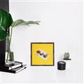 Picture of Sushi Selection on a Playing Card _GroupedProduct_Square_Canvas_Framed_