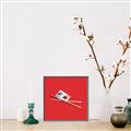 Picture of Sushi card _GroupedProduct_Square_Canvas_Framed_