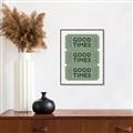 Picture of Good Times Poster _GroupedProduct_Rectangle_Portrait_Canvas_Framed_